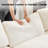 138" Oversized Beige Chenille 7 Seater U-shaped Sectional Compression Sofa, No Assembly Required-2056968036