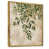 Toile avec cadre flottant or