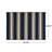 Navy Rectangle Polypropylene 5'3" X 7' Rug
