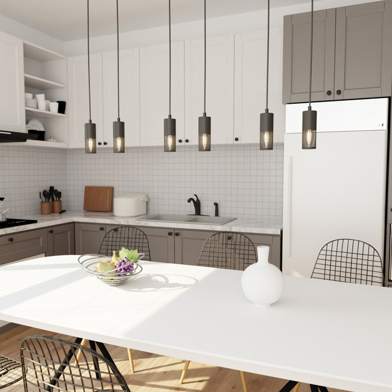 Avishay 6 - Light Pendant, Matte Black
