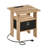 Maximina End Table with Storage and Built-In Outlets, USB & Type C Ports-91964744-91964743