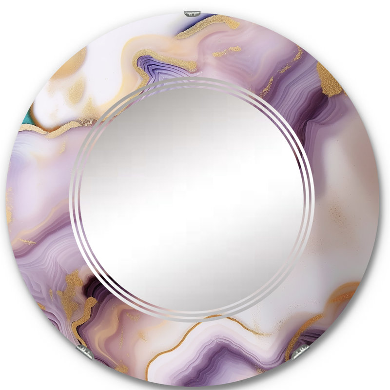 Miroir mural Waltrude, 24 po x 24 po