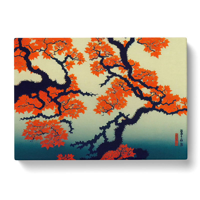 Autumn Forest Tree - Wrapped Canvas, 35cm H x 50cm W x 3cm D