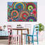 Mandala Parade, reproduction sur toile-1152568199