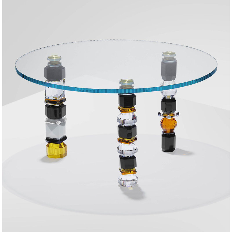 Louisiana Glass End Table