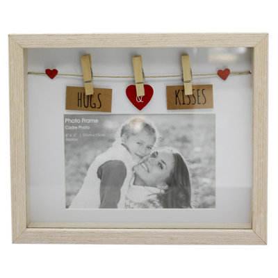 Brunkil Brown Wood Picture Frame with Mat