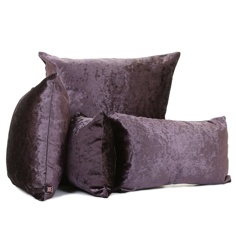 Square Cushion, Large, Purple