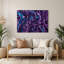 «Biomorphic Abstraction 69», art mural en métal mauve-2140431801
