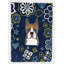 Terrier en fleurs à 2 côtés en polyester 15 x 11,5 po drapeau de jardin-38380669