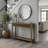 Chul 43.3" Traditional Console Table With Curved Edge Top 43.3" Traditional Console Table With Open Shelf-1855846596