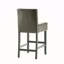 Set Of 2 26" Portman Bonded Leather Counter Height Barstool