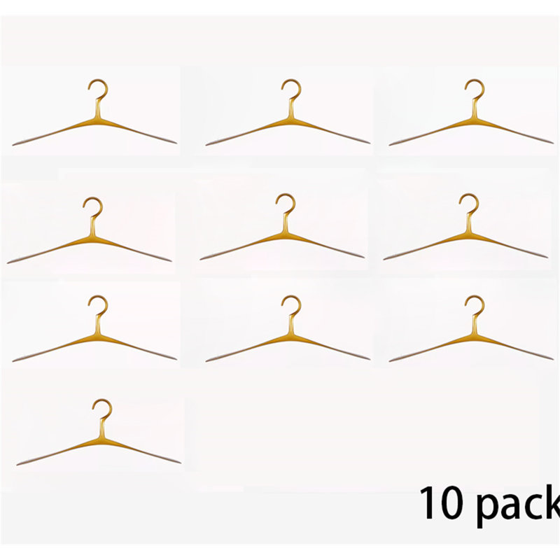 Premium Aluminum Alloy Clothes Hanger, 10