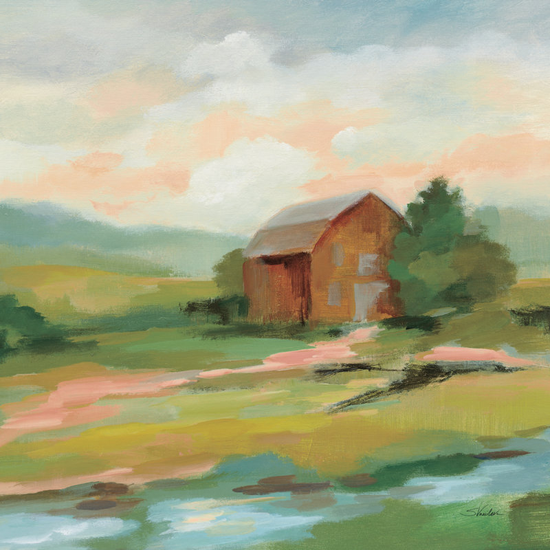 Pastel de printemps, H 36 po x l 36 po x P 1,25 po