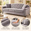 Canapé Chesterfield en velours Chisholm-1338570265
