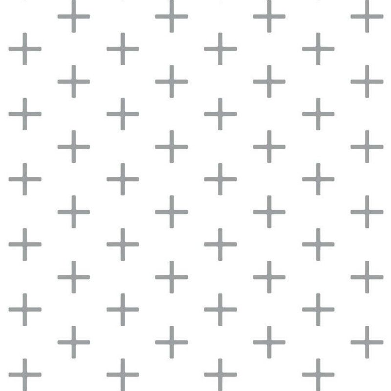 Addition 10' L x 24" W Wallpaper Roll, Graphite, Faux Grasscloth, Non-pasted