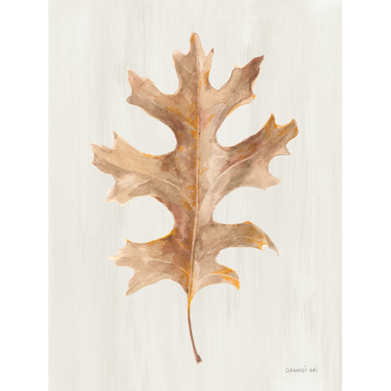" Fallen Leaf I Texture ", 16" H x 12" W  