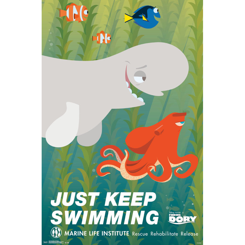 "finding dory-" , impression sur papier