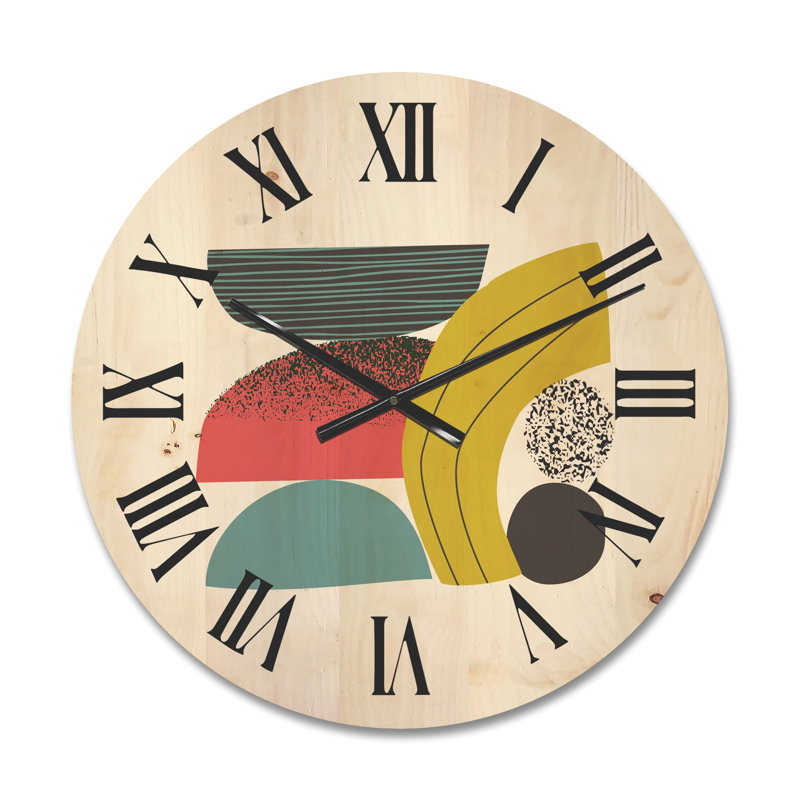 Horloge murale géométrique, Petit