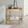 Alexis Glass Top End Table