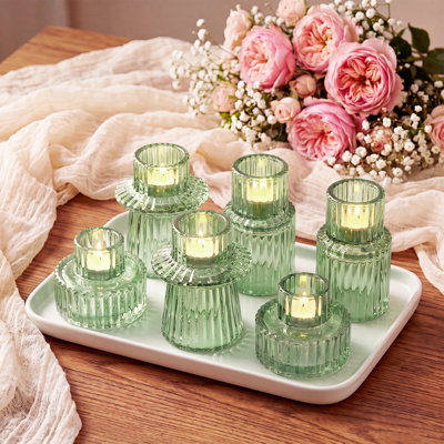 Soda-Lime Glass Candelabra
