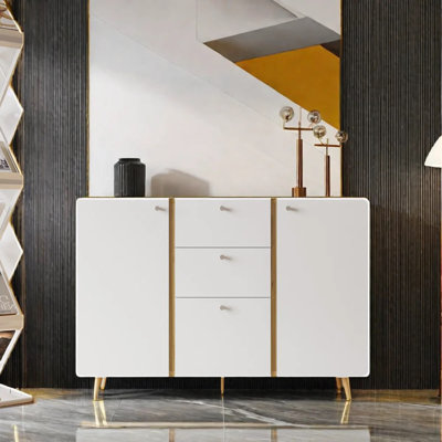 Storage Cabinet with 3 Drawers & 2 Doors by Corrigan Studio