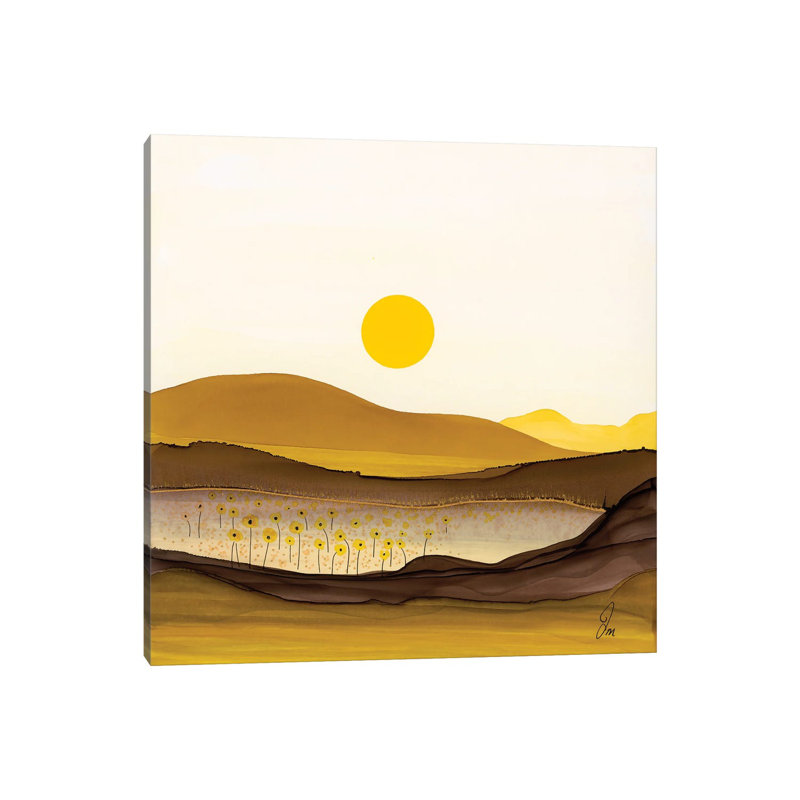Ochre by Jan Matthews - Wrapped Canvas Gallery-Wrapped Canvas Giclée, 66.04 cm H x 66.04 cm W x 3.175 cm D