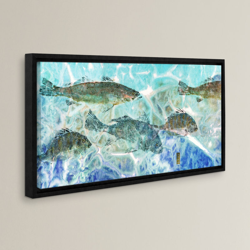 « intérieur flats », art mural encadré, H 6 po x l 12 po x P 2 po