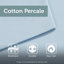 Ensembles de literie en coton de qualité supérieure avec détails en chenille pour le confort de la chambre à coucher