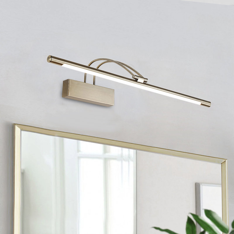 Éclairage pour salle de bain 1 lumière DEL Hyler, Argent, 11W