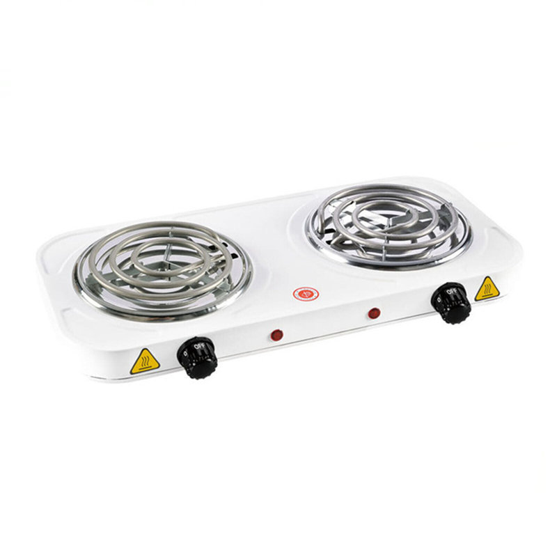 Double brûleur électrique portatif 2000W