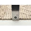 Tapis brun / crème nouvel âge de conception unique 4 pi 11 po x 7 pi 9 po Delonte