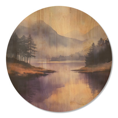 Gayden I - Décoration murale paysage en bois