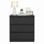 Table de chevet 3 tiroirs - Table de chevet pour petit espace, ensemble anti-basculement-261419119