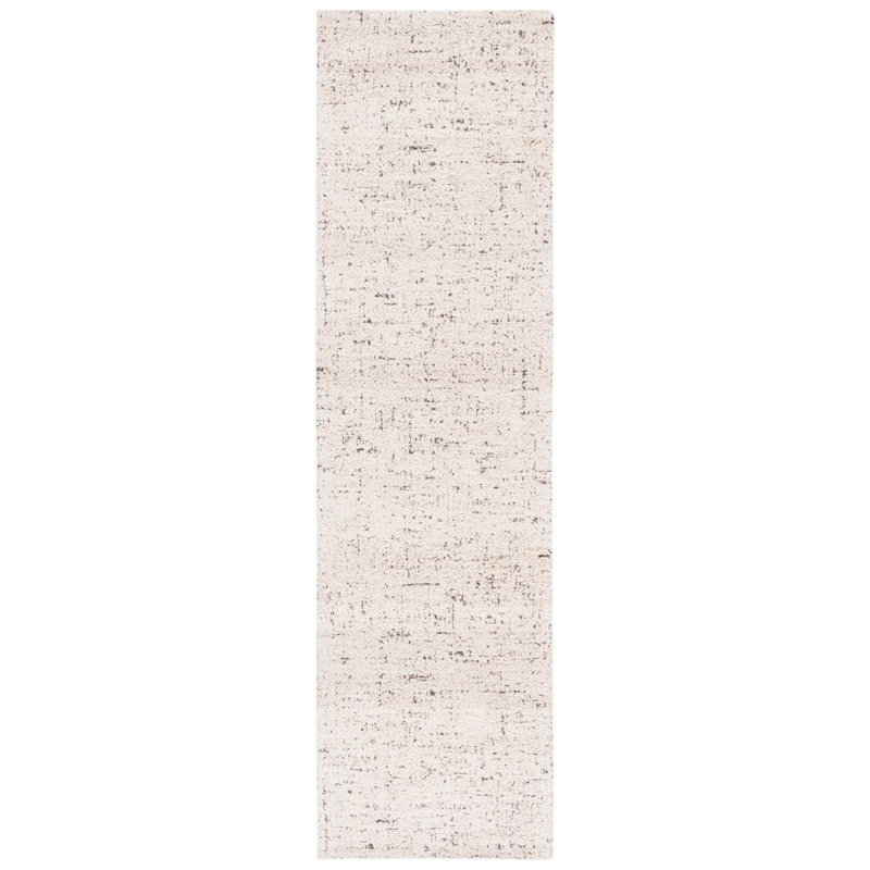 Classic Vintage Hand Woven Performance Abstract Rug, Runner 2'3" x 8'