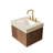 Durable Bathroom Sinks, 24 Inch Sintered Stone Modern Home Vanity Top