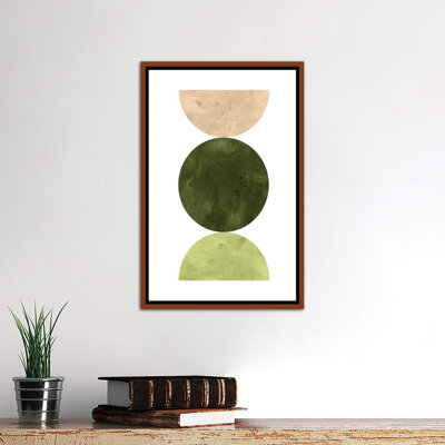 " Abstract Green Art " by Whales Way