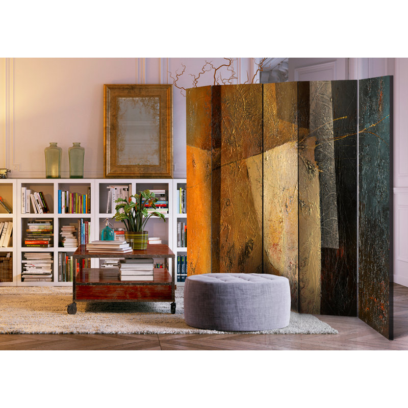 225cm W x 172cm H 5 - Panel  One Sided Room Divider Folding Room Divider