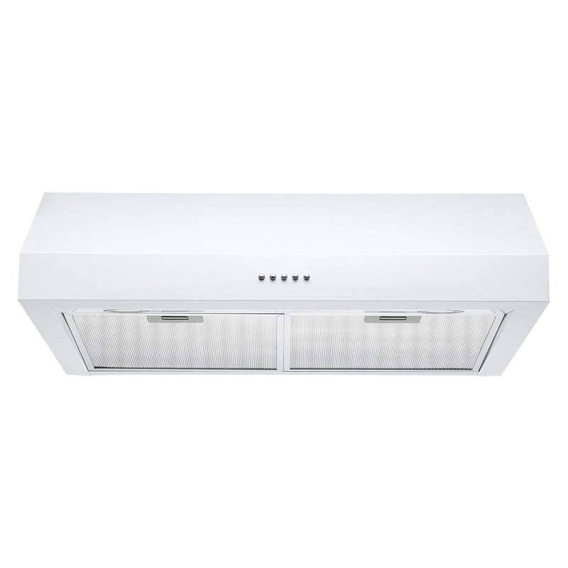 Ancona Stainless Steel 440 CFM Ducted (Vented) Under Cabinet Range Hood with Mesh Filter