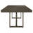 Glenmoor Dark Grey Rectangular Dining Table