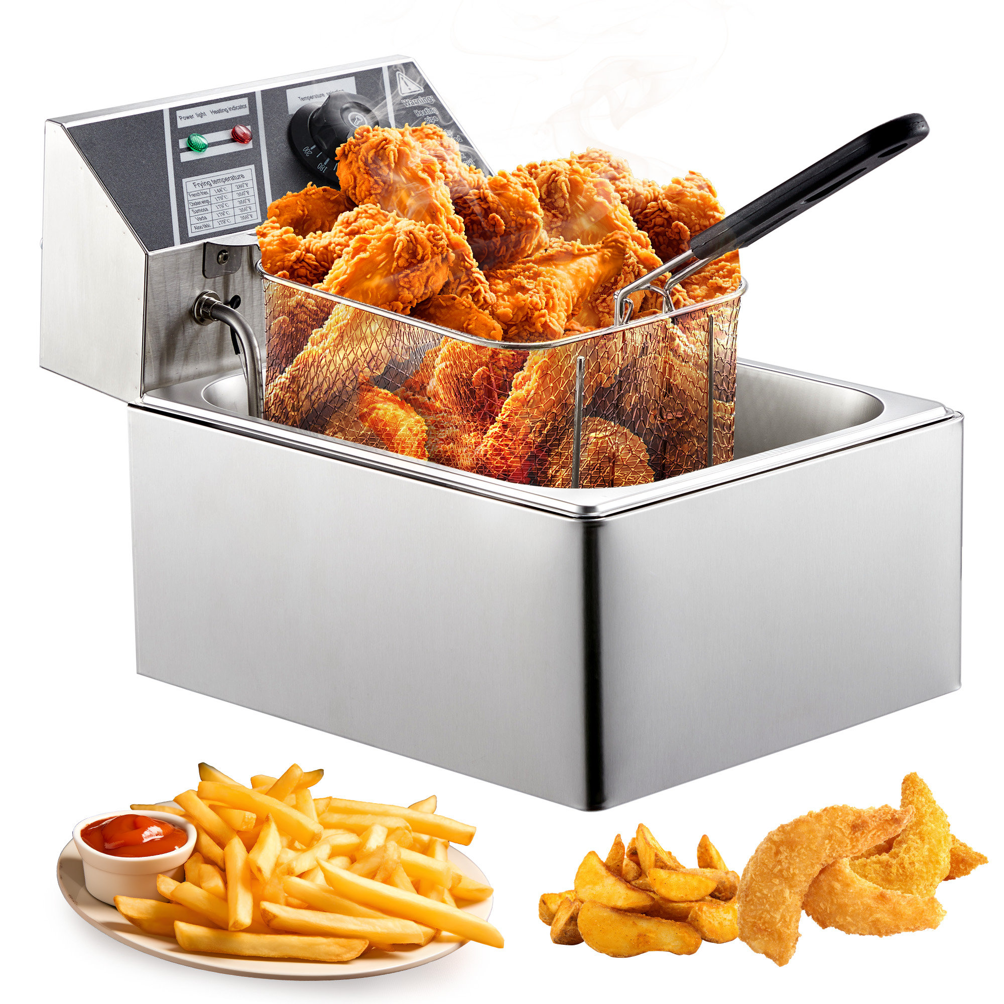 Zstar 5.4 Indoor Deep Fryer | Wayfair