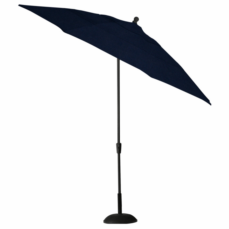 Parasol 11 'Cantilerver, Noir, Velours indigo