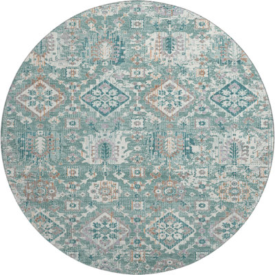 Premium Machine Washable Ariel Global Rug