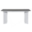 Ensemble de table de salle à manger moderne 7 pièces avec 6 chaises rembourrées