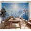 Papier peint nuages - rayons de soleil chauds-166664583