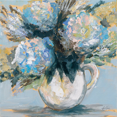 «Henon Blue Charm» par Jeanette Vertentes, reproduction sur toile tendue