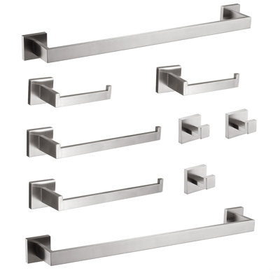 9 - Piece Bathroom Hardware Set