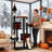 78"Cat Tree Cat Tower With Coffin Bed