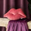 Lips Throw Pillow Smooth Soft Velvet Pillow Cover & Insert-126482284