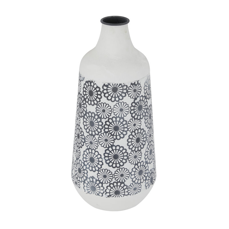 Haire Metal Table Vase, 21.75" H x 10" W x 9.9" D