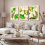 «Ginkgo Leaf and Fern Botanical», reproduction d'art sur toile tendue sur toile (ensemble de 3)-1534302755